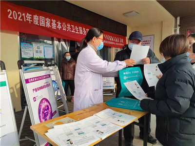 岱廟街道社區衛生服務中心開展“年終健康大盤點”健康咨詢服務，筑牢居民健康防線